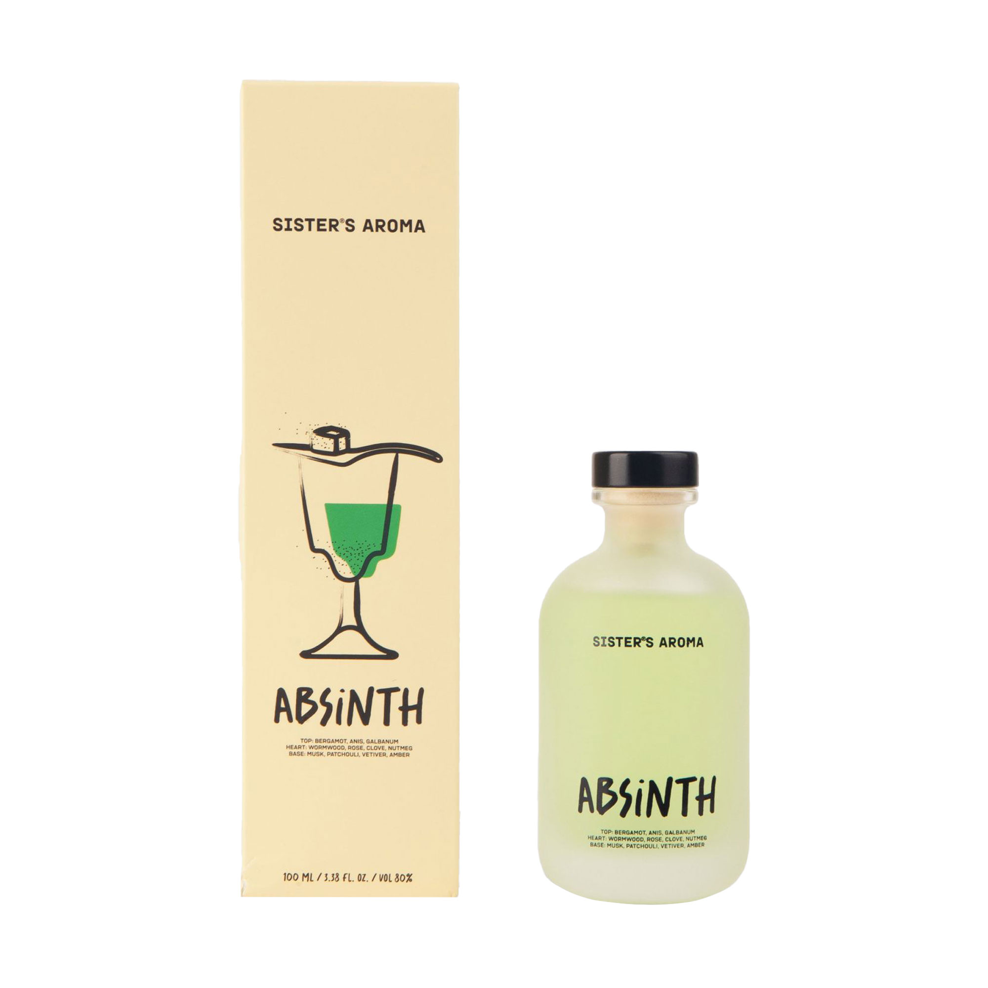 Аромадифузор Sister's Aroma Absinth, 100 мл